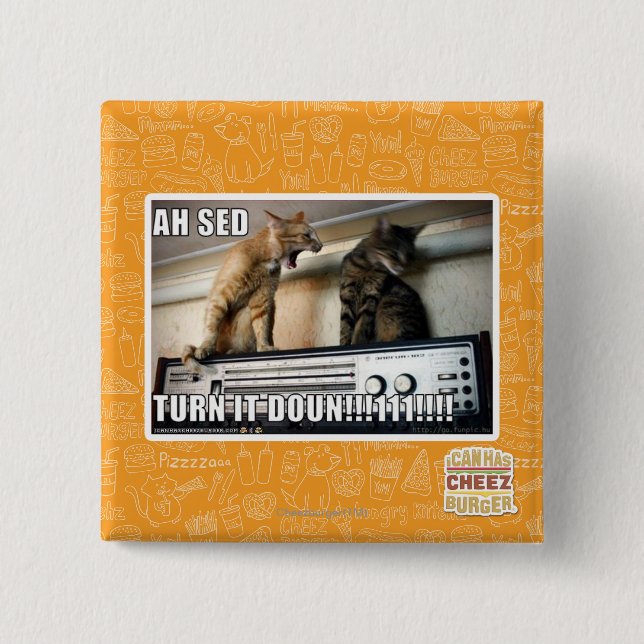 Ah Sed-Drehung es unten!! Button (Vorderseite)
