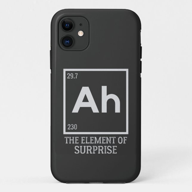 Ah the element of surprises Case-Mate iPhone hülle (Rückseite)