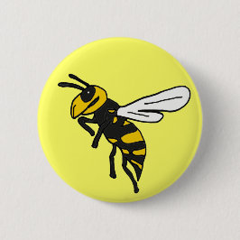 AH trägt gelbe Jacke Knopf zur Schau Button