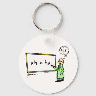 Aha! Cartoon Schlüsselanhänger