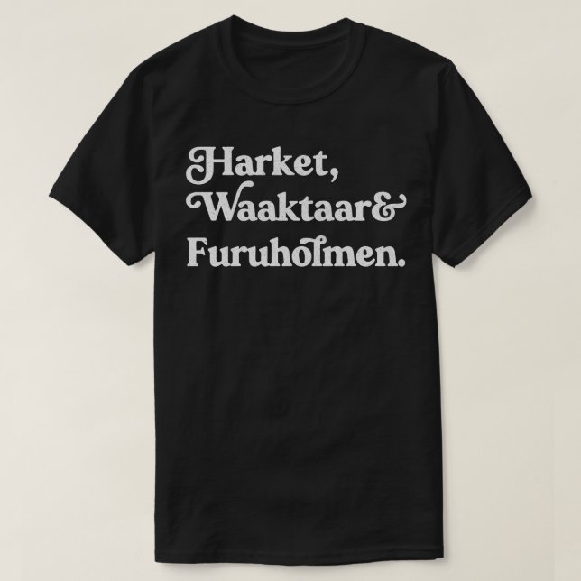 AHa-Namensliste FadedStyle-Design T-Shirt (Design vorne)