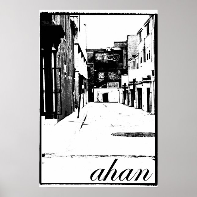 Ahan Alley Poster (Vorne)