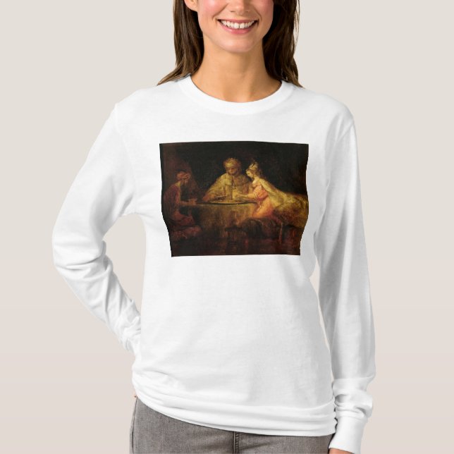 Ahasuerus, Haman und Esther, c.1660 T-Shirt (Vorderseite)