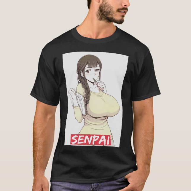 ahegao Senpai 1 T-Shirt (Vorderseite)