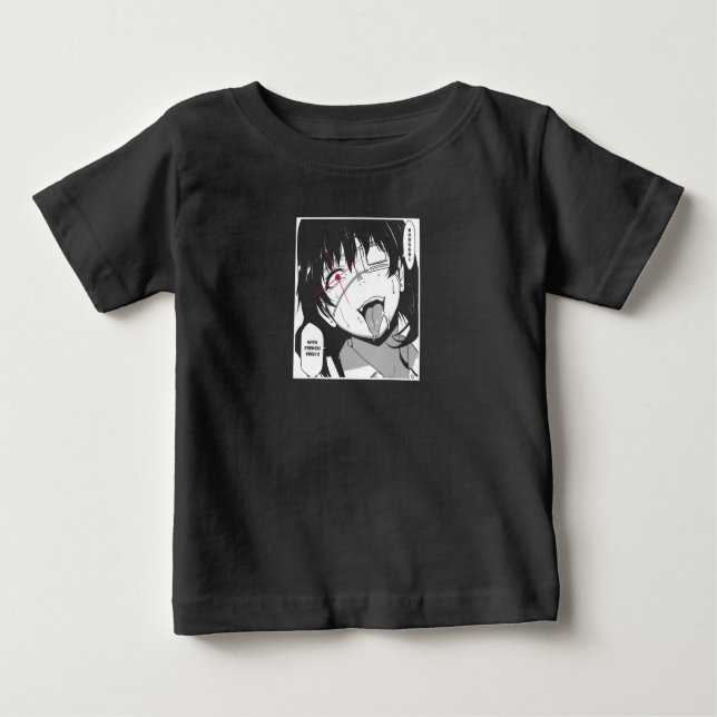 Ahegao T Shirt nurse costume face Anime Funny (Vorderseite)