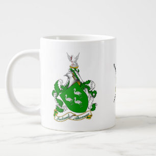 Aherne Irish Coat of Arms Personalisiert Jumbo-Tasse