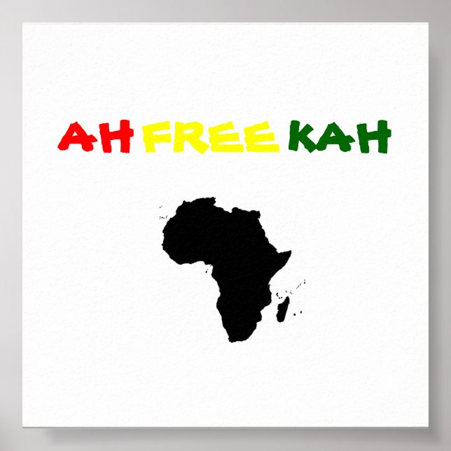 AHFREEKAH POSTER (Vorne)
