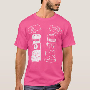 Ahh... Salt- und Pfefferschütteldekor drücken T-Shirt