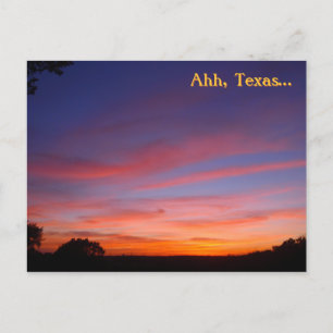 Ahh, Texas... Postkarte