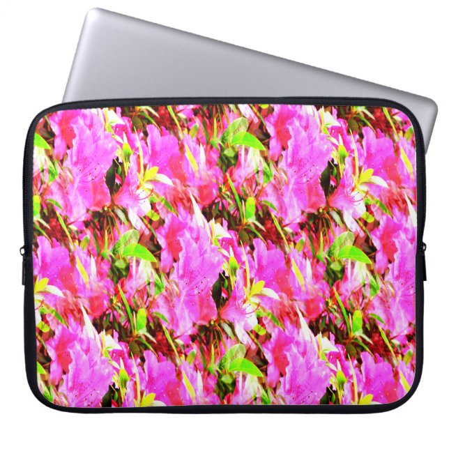 Ahhh das Glück des Frühlings... Laptopschutzhülle (Vorderseite)