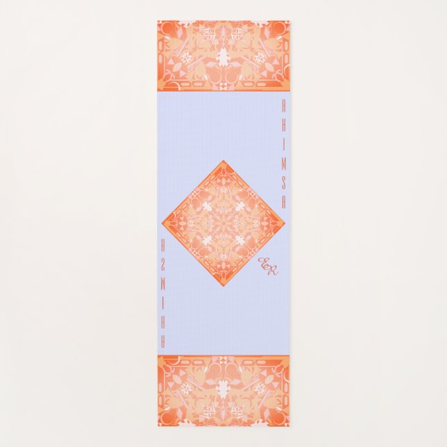 Ahimsa Personalisiert Yogamatte (Vorderseite)