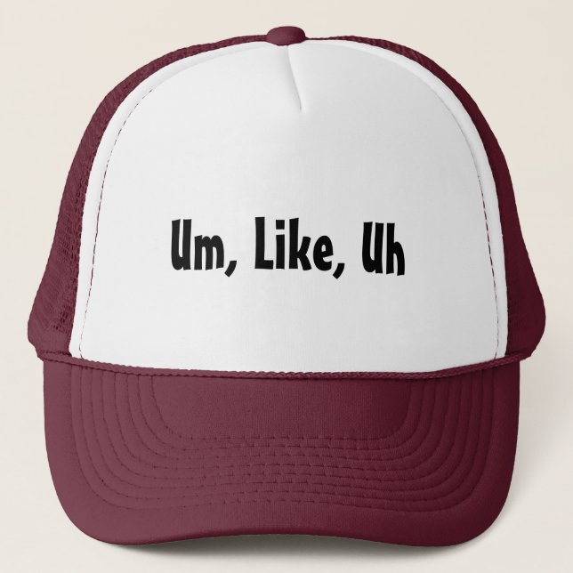 Ähm, Ähm Trucker Hat, Truckerkappe (Vorderseite)