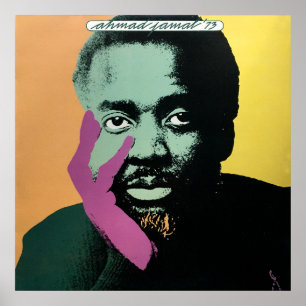 Ahmad Jamal 73 Vintage-Jazzplakat Poster