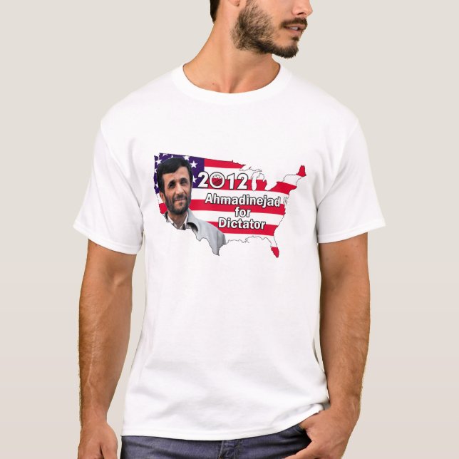 Ahmadinejad für Diktator 2012 - die T der Männer T-Shirt (Vorderseite)