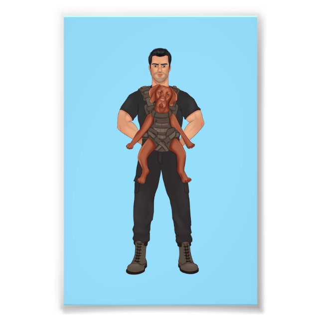 Ahmed and Nemi wall art Fotodruck (Vorne)