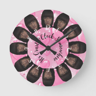 Ahmet Hands It's Crust O Clock Somewhere LOL Clock Runde Wanduhr