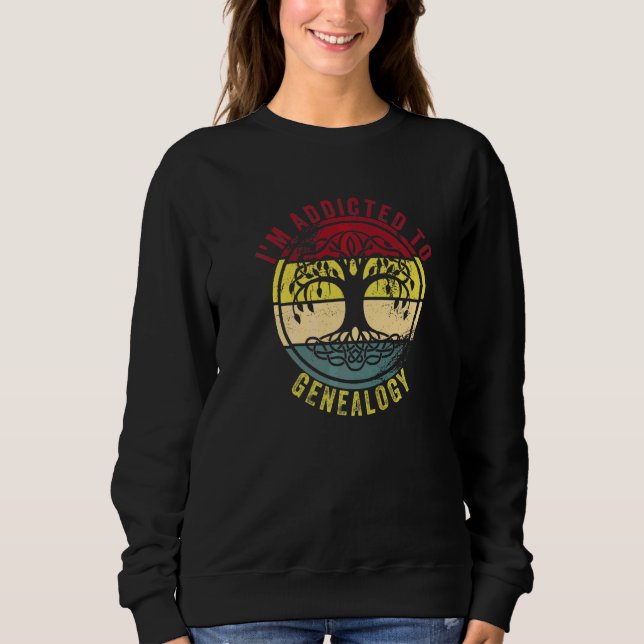 Ahnenforscher Amateur Sweatshirt (Vorderseite)