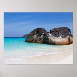 Ähnlicher Strand Andaman Sea Thailand Geschenk Poster