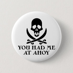 Ahoi Pirat Button