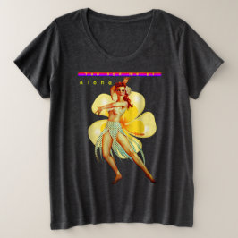 Ahola Fun Fashion Plus Size T - Shirt