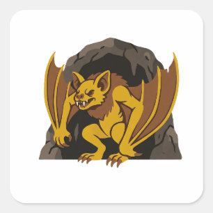 Ahool Quadratischer Aufkleber