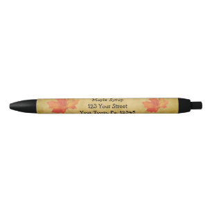 Ahorn-Blätter Ahornsirup Business Custom Pen Kugelschreiber