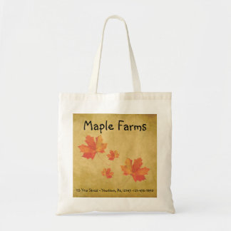 Ahorn-Blätter Business Tote Bag Tragetasche