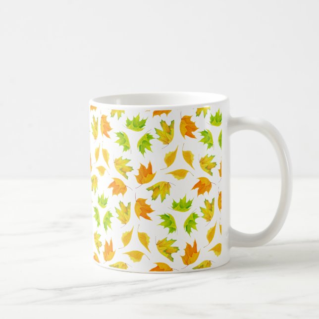 Ahorn-Blätter Kaffeetasse (Rechts)