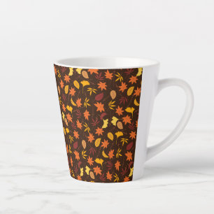 Ahorn-Blätter Muster-45947 Milchtasse