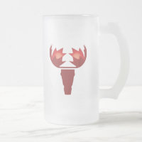 Ahorn-Elch-Frostglas-Tasse