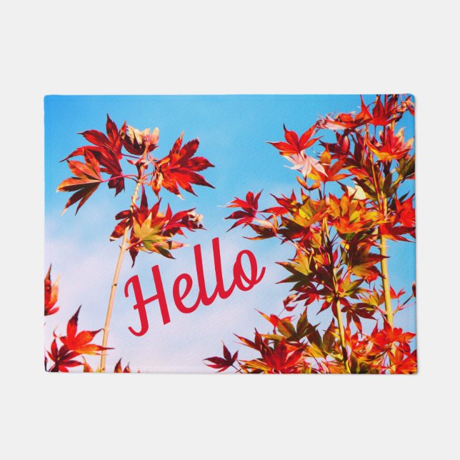 Ahorn Fußmatte (Vorderseite)