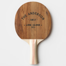 Ahorn Holz Vintage Meeresfamilienname BK Tischtennis Schläger