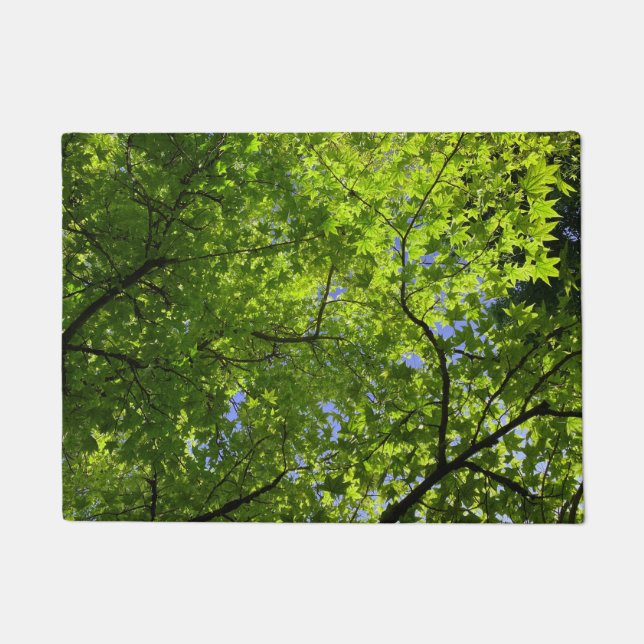 Ahorn im Frühling Fußmatte (Vorderseite)