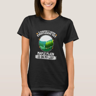 Ahorn Schlicht ist auf meiner Liste Natur Außenbäu T-Shirt