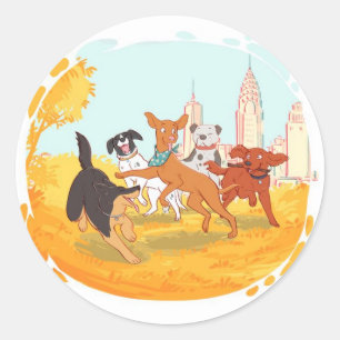 Ahorn und Freunde Aufkleber