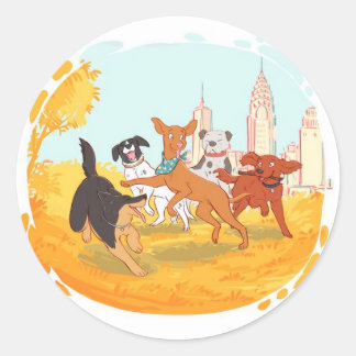 Ahorn und Freunde Aufkleber