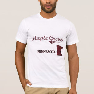 Ahorn-Waldungs-Minnesota-Stadt-Klassiker T-Shirt