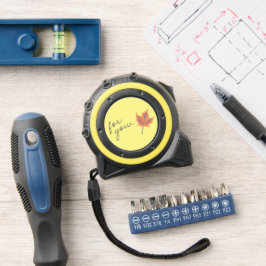 Ahornbauingenieur Mess für Sie Gartengeschenk Maßband