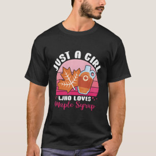 Ahornbaum-Tapg nur ein, der Ahornsirup Lieben T-Shirt