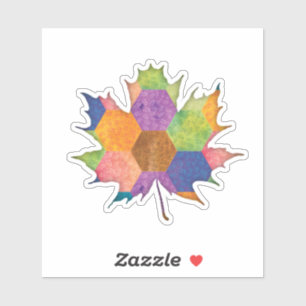 Ahornblatt-Aufkleber Aufkleber