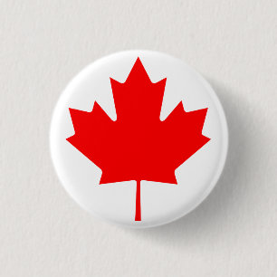 Ahornblatt-Button schön Flagge Kanada Produkt von Button
