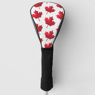 Ahornblatt für Kanada auf weiß Golf Headcover