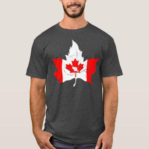 Ahornblatt Kanadische Flagge Canada Day 2023 T-Shirt