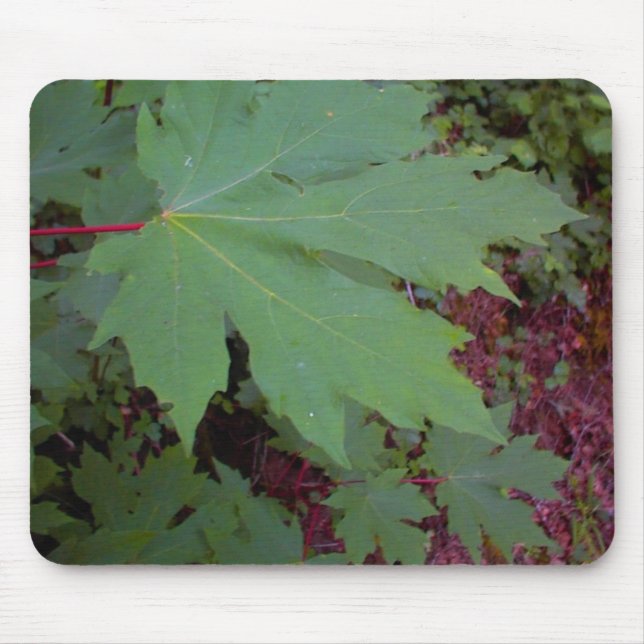Ahornblatt-Mausunterlage Mousepad (Vorne)