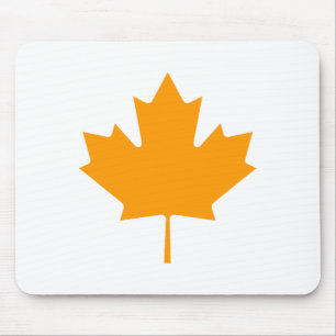 Ahornblatt OrangeTransp die MUSEUM Zazzle Geschenk Mousepad