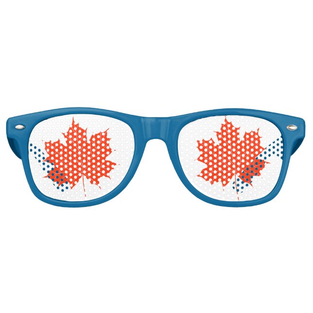 Ahornblatt Sonnenbrille (Vorderseite)