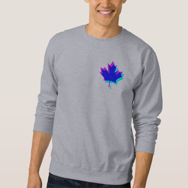 Ahornblatt Sweatshirt (Vorderseite)