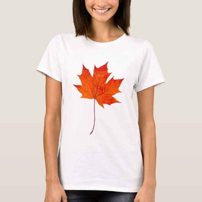 Ahornblatt T-Shirt (Vorderseite)