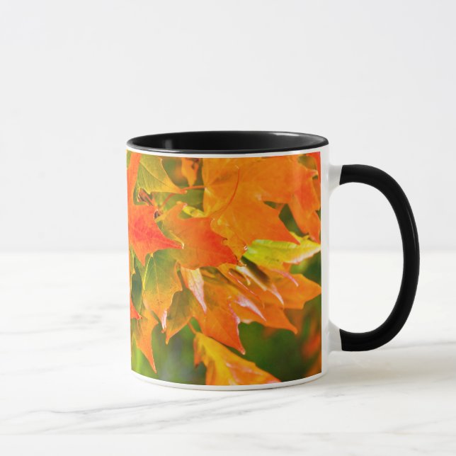 Ahornblatt-Tanz Tasse (Rechts)