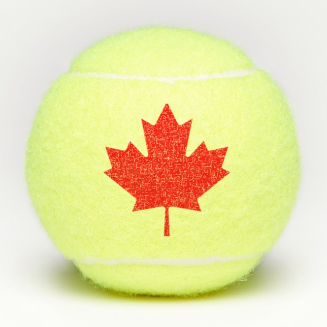 AHORNBLATT TENNISBÄLLE (Vorderseite)